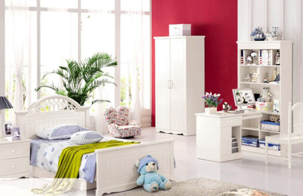 韩式田园衣柜设计图 公主卧室衣柜装修效果图