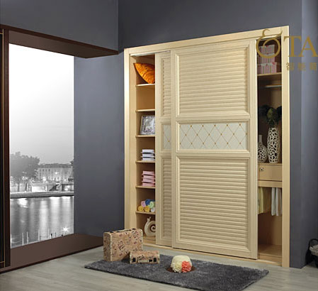 加州白枫衣柜效果图 最新卧室衣柜效果图