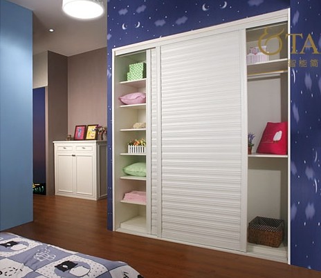 梦幻卧室衣柜设计图 海洋风卧室装扮