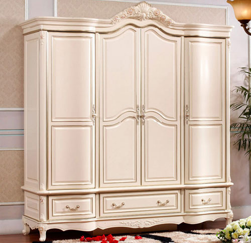 欧式风格雕花衣柜设计图 极致奢华