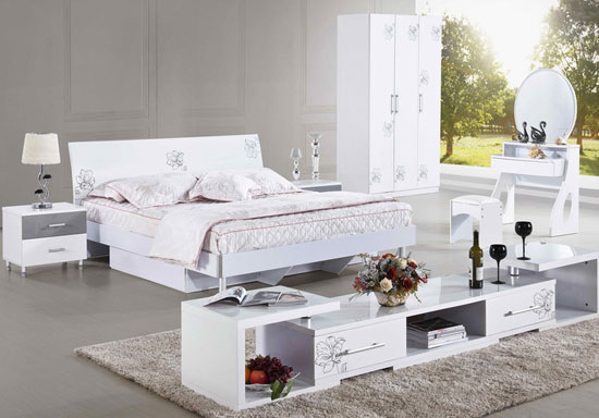 现代简约白色衣柜效果图 时尚简约