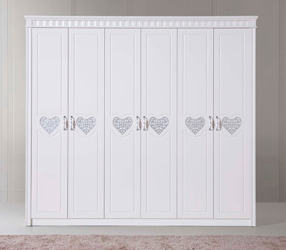 韩式大容量衣柜设计图 演绎别致装家灵感