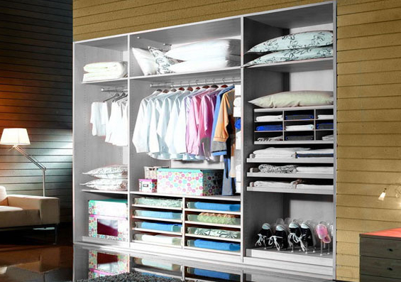 现代嵌入式衣柜设计图 收纳达人创意设计