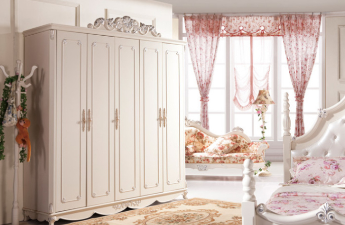 欧式田园衣柜设计图 缔造贵族风范