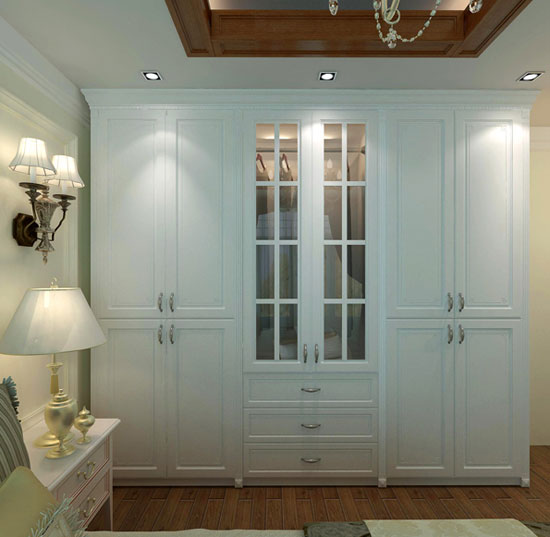 尊贵庄重欧式衣柜设计图 经典大方时尚优雅