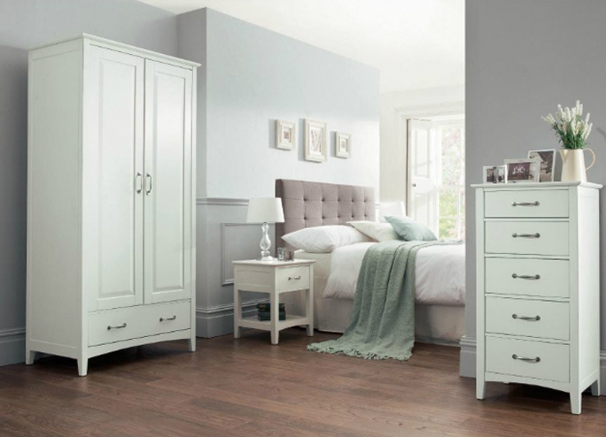 欧式纯白色衣柜设计图  打造小清新一角