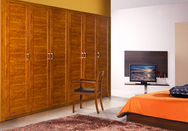 现代中式衣柜设计图 散发成熟魅力