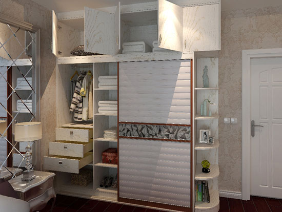 现代简约移门衣柜设计图  让家居装饰更有灵性