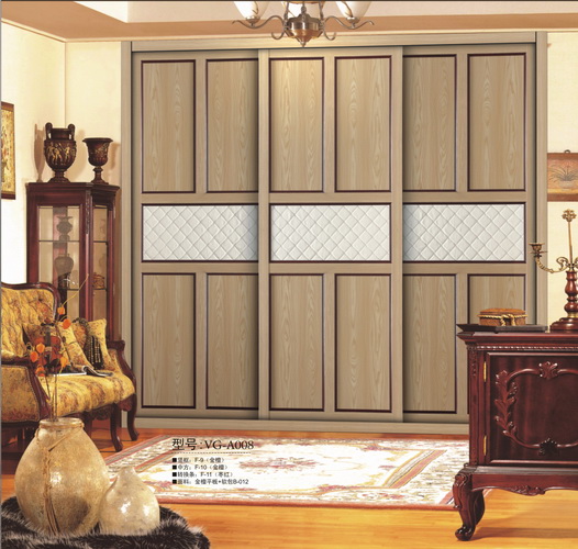 欧式移门衣柜设计图 彰显成熟与品位