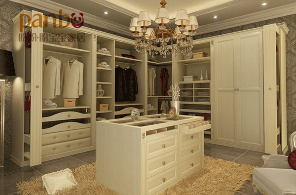 高贵大气美宅 现代欧式衣柜设计图