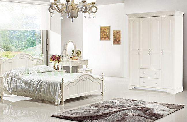 韩式风格优雅衣柜设计图  14平卧室衣柜装修图