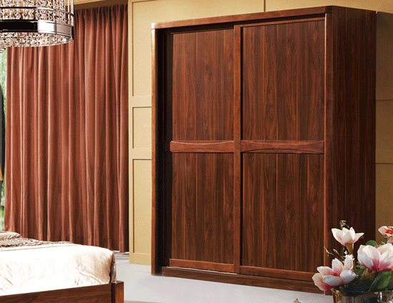 现代中式移门衣柜设计图 70后的不二选择
