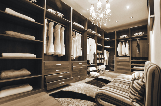 现代时尚衣柜设计图 以简约诠释奢华