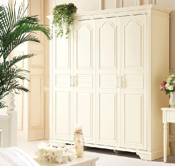 韩式衣柜设计图 气质高雅衣柜图片