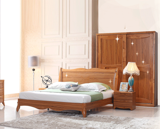 现代中式衣柜设计图 70后夫妻主卧