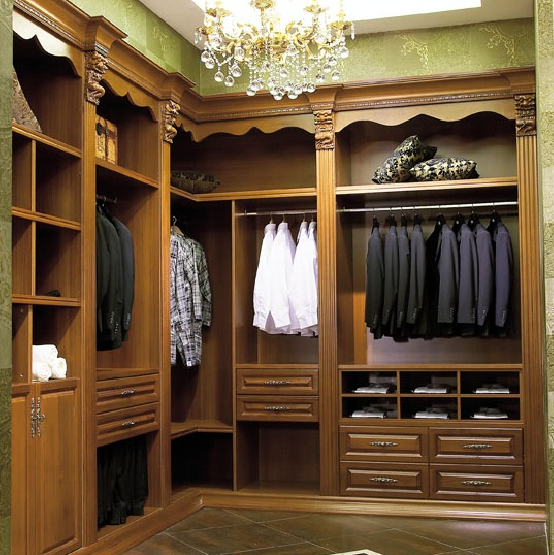 精致男人衣柜设计图 开放式衣柜设计图