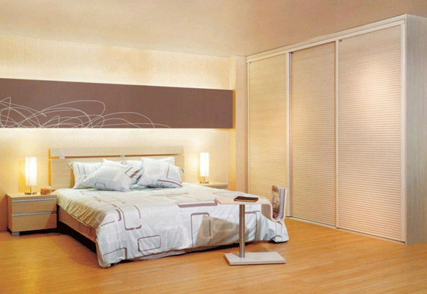 现代文艺范衣柜设计图 小细节演绎小清新