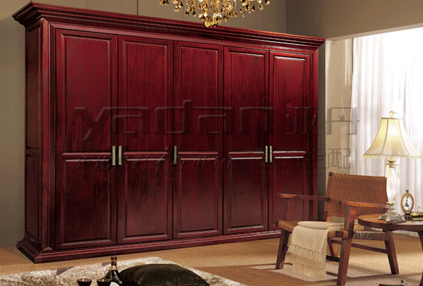 实木衣柜效果图 曼哈顿之梦