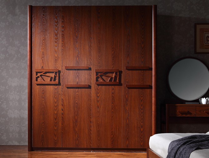 现代中式整体衣柜图片 低调优雅而尊贵