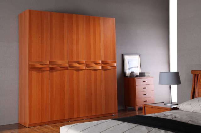 现代中式衣柜效果图 悠然典藏静华安朴