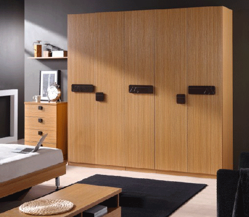 现代板式衣柜效果图 温馨质感家