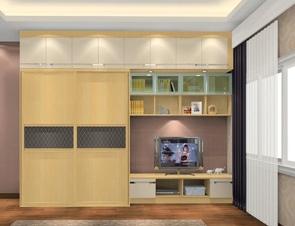 乐活一族 自然简约卧室衣柜装修效果图