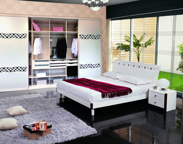 现代时尚衣柜效果图 现代整体衣柜图片