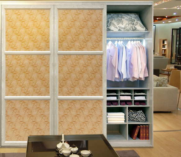 时尚移门衣柜效果图 独立式衣柜设计图