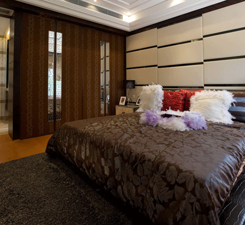 低调奢华衣柜效果图 板式衣柜设计图