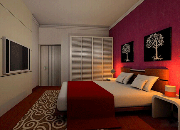 混搭风婚房衣柜效果图 情感与时尚的聚集