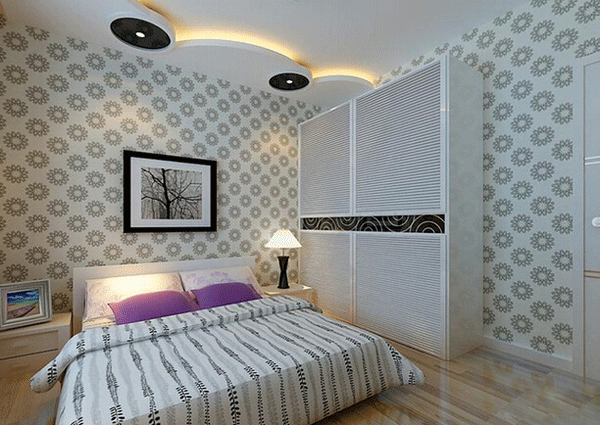 小百叶衣柜效果图 完美卧室让你一见钟情