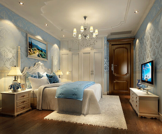 简欧风格衣柜装修效果图 打造清爽自然风