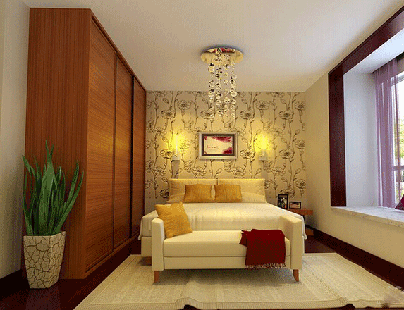 风情万种的卧室设计 健康环保衣柜设计图