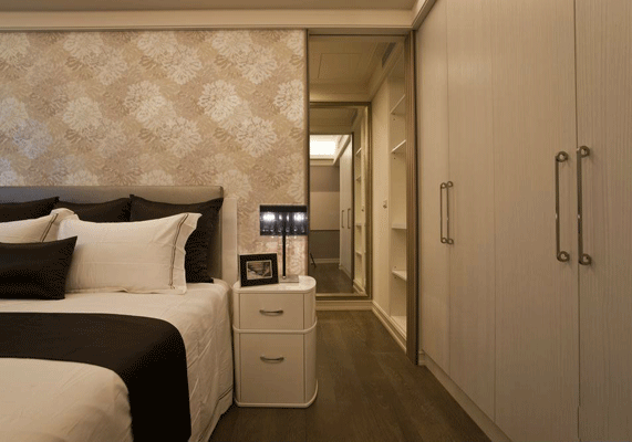 名流印象 现代嵌入式衣柜效果图