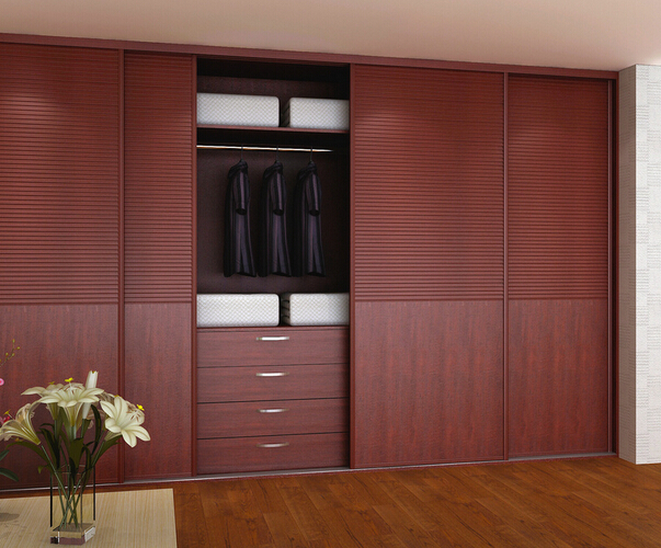 现代中式风格衣柜效果图 素雅脱俗卧室装饰