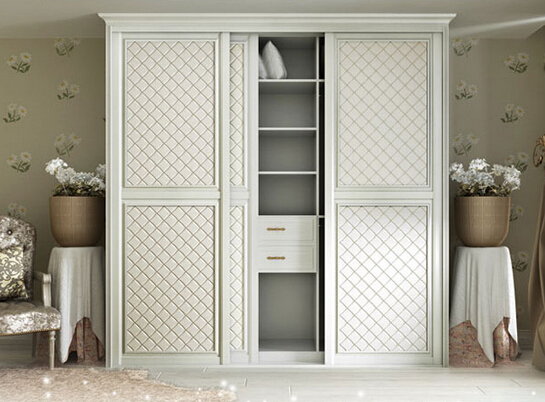 欧式风情诉说优雅 气质明亮卧室衣柜装修效果图