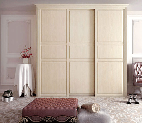 浪漫明媚卧室衣柜效果图  小清新不土豪