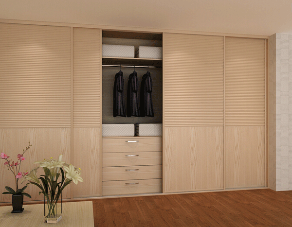 现代风格衣柜效果图  在家坐享自然风 
