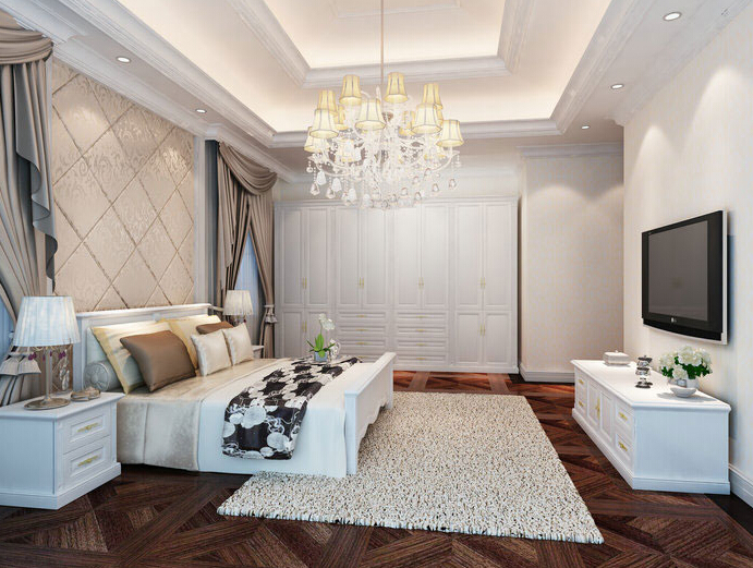 清新欧式风家居甜蜜来袭  欧式风格衣柜效果图