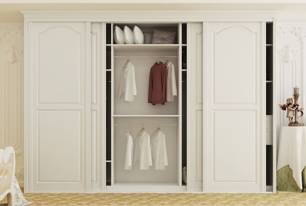 高贵脱俗优雅大方 欧美风情衣柜效果图