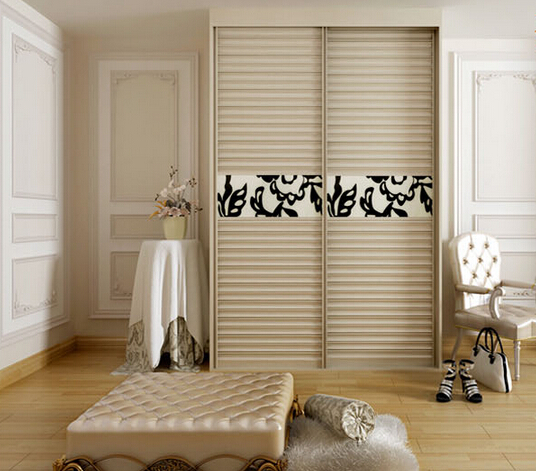 现代移门衣柜效果图 温馨而明媚