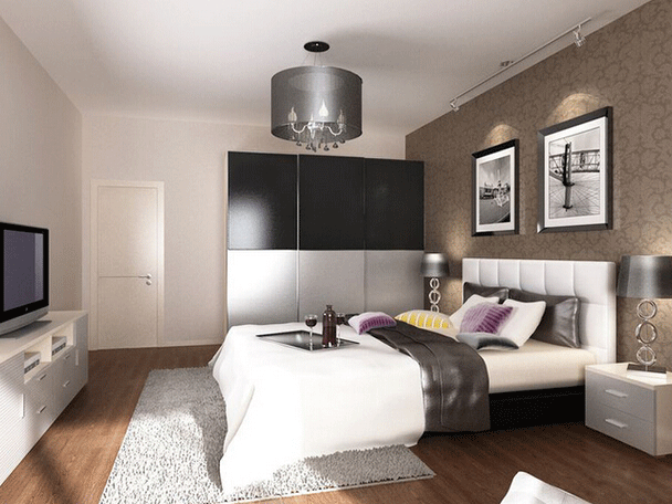 温哥华一居室 现代时尚衣柜效果图