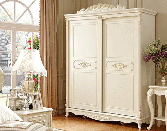 欧式移门衣柜效果图 散发优雅风情