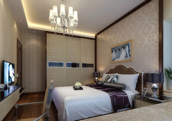 80后最爱的家 简约三门衣柜效果图