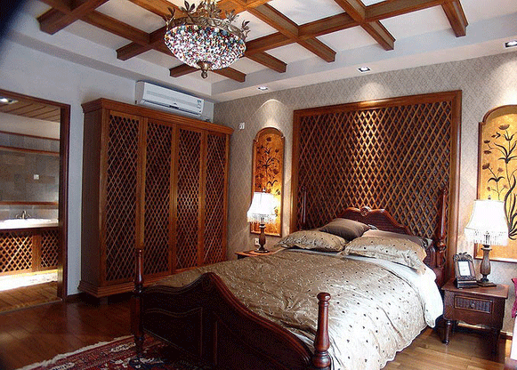 混搭新风潮  实木衣柜效果图