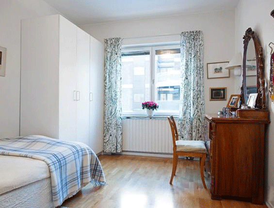 混搭小户型设计 北欧风衣柜效果图