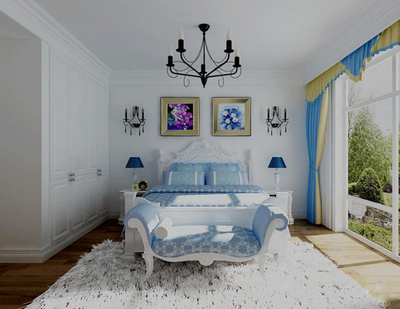 卧室装修新风尚 北欧风整体衣柜图片