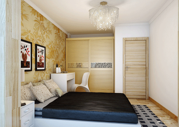 原木色衣柜效果图 将“范儿”进行到底