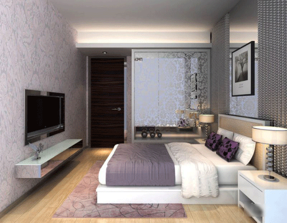 橙仕空间loft 现代掩门衣柜设计图