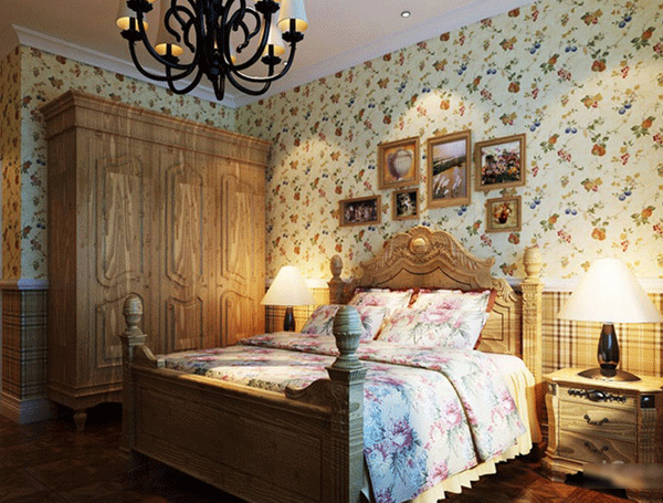 英伦乡村风格衣柜效果图  田园风格衣柜设计图